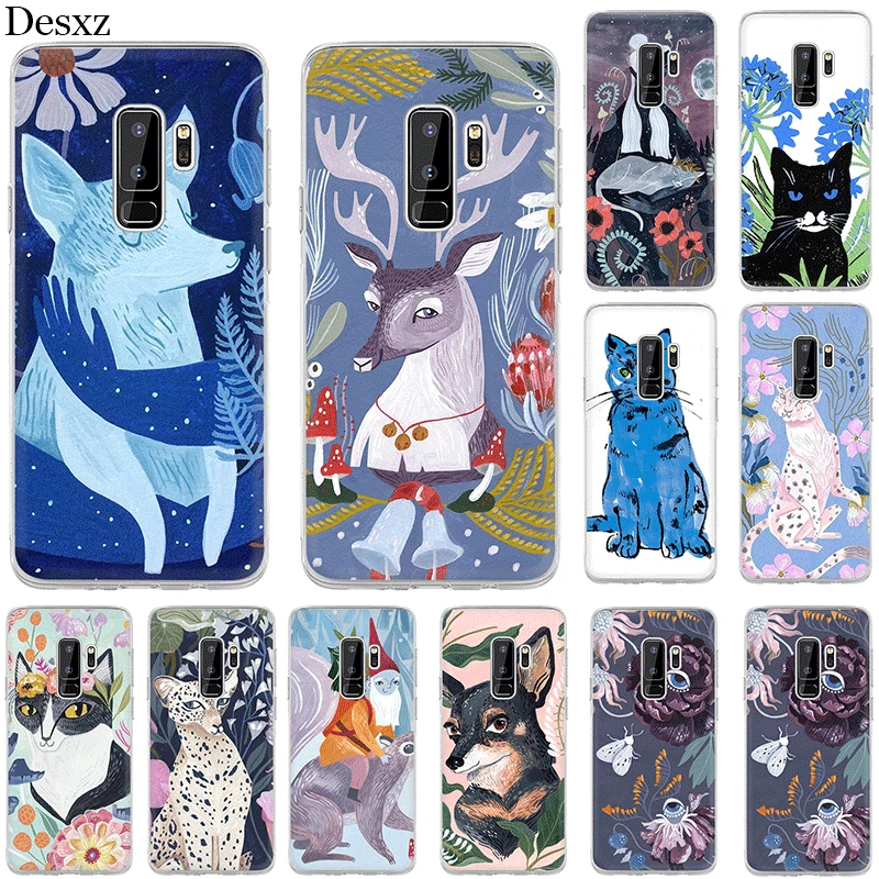Силиконовый чехол для Samsung Galaxy A5 A6 A8 J3 J5 J7 Plus tale image TPU | Мобильные телефоны и