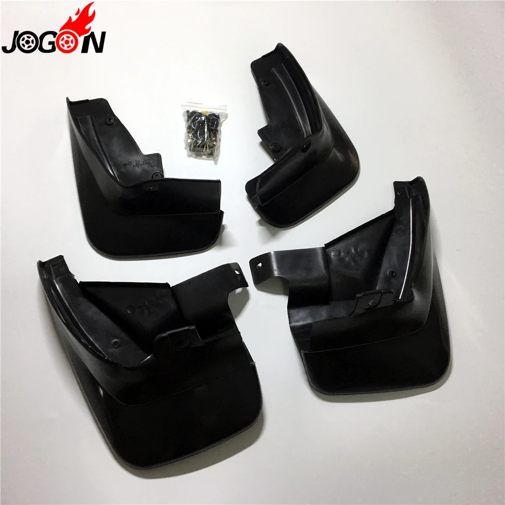 

For Subaru Forester II 2005 - 2008 Car Front & Rear Mud Fender Flaps Splash Guards Mudflaps Mudguard 4PCS Black