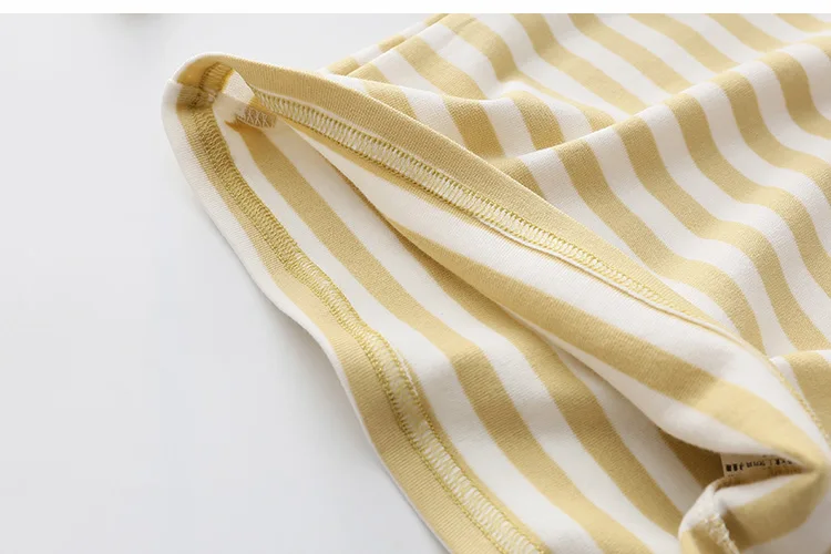 2018 Spring Autumn 2-11 12 Year Teenager Children Sweet Striped O-Neck Baby Long Flare Trumpet Sleeve Kids Girls Basic T-Shirts (23)