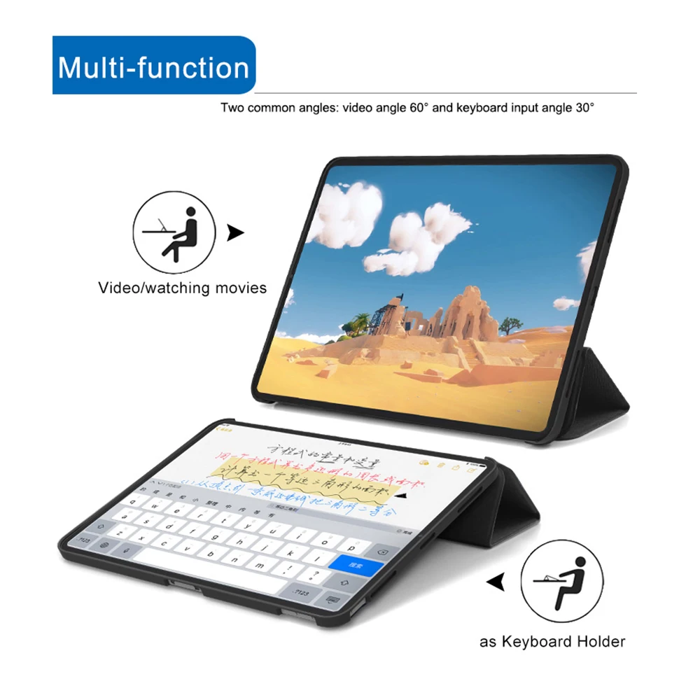 WOWCASE Чехол для iPad Air 2 6th Gen/Air 1/Mini 4/Mini 123/Pro 9 7 10 5 12 9/2018 11 чехол твил PU Жесткий умный