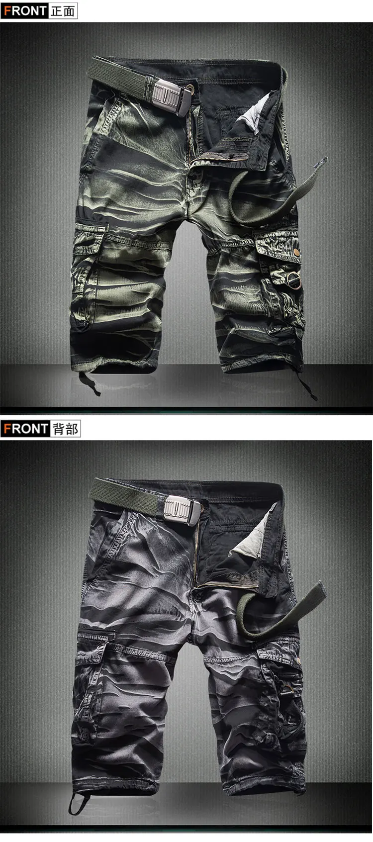 Cargo Shorts Men Cool Camouflage Summer Hot Sale Cotton Casual Men Short Pants Brand Clothing Comfortable Camo Men Cargo Shorts casual shorts for women