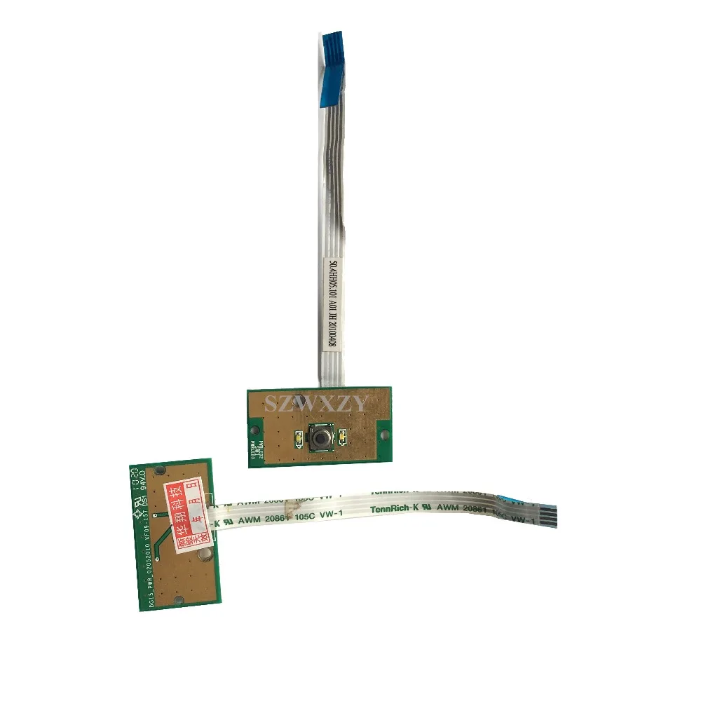 Для Dell N5010 M501R M5010 плата кнопки питания с кабелем 50.4HH05.001 50.4HH05.101 полностью