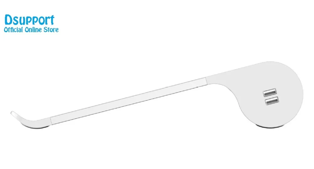 Desktop Monitor Stand Space Bar Non-slip Laptop Stand Riser with 2-ports USBPD+ Type C Quick charging for iMac, MacBook Pro, Air