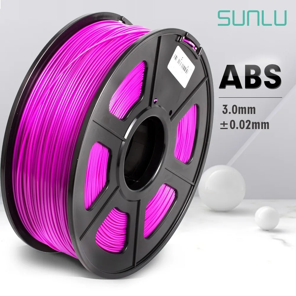 

3.00mm ABS 3D Filament Good For Printing Industrial Craft 100% No Bubble Golw In Dark ABS Filament For 3D Printer 1kg Wirh Spool