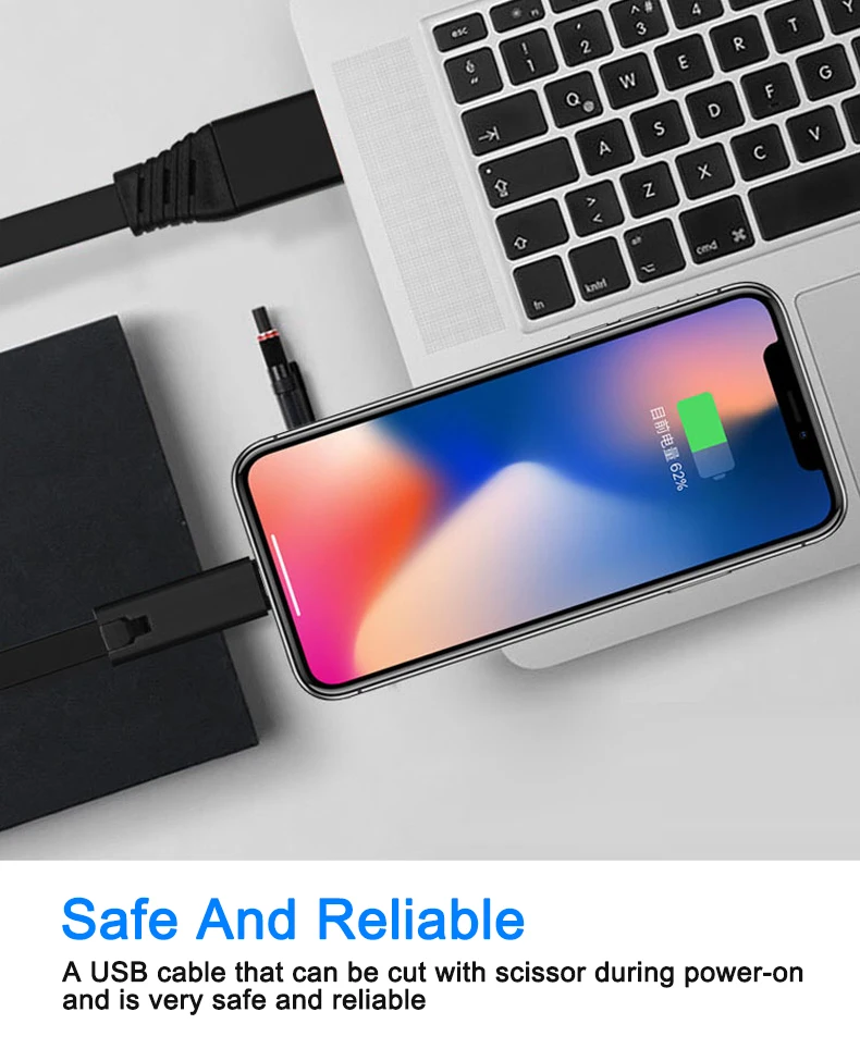 NOHON регенерирующий USB кабель для iPhone Xs Max XR USB C многоразовый кабель для быстрой зарядки для samsung huawei type C кабель Micro USB кабель