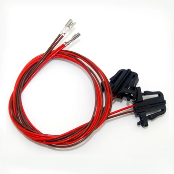 

2pcs Car Door Logo Light Extension Cable Wires For Skoda Superb 2009 - 2015 Ghost Shadow Courtesy Light Cable Wires Accessories