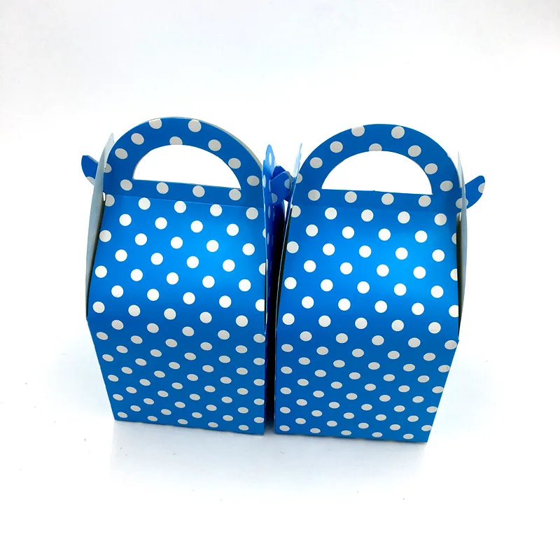 6 шт./лот горошек коробки для конфет на день рождения вечерние Свадебные Сувениры Коробка для сладостей Детские любимые подарочные коробки с днем рождения вечерние поставки