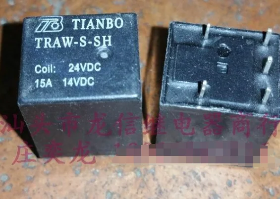 5PCS used TIANBO TRAW-S-SH 12VDC relay 