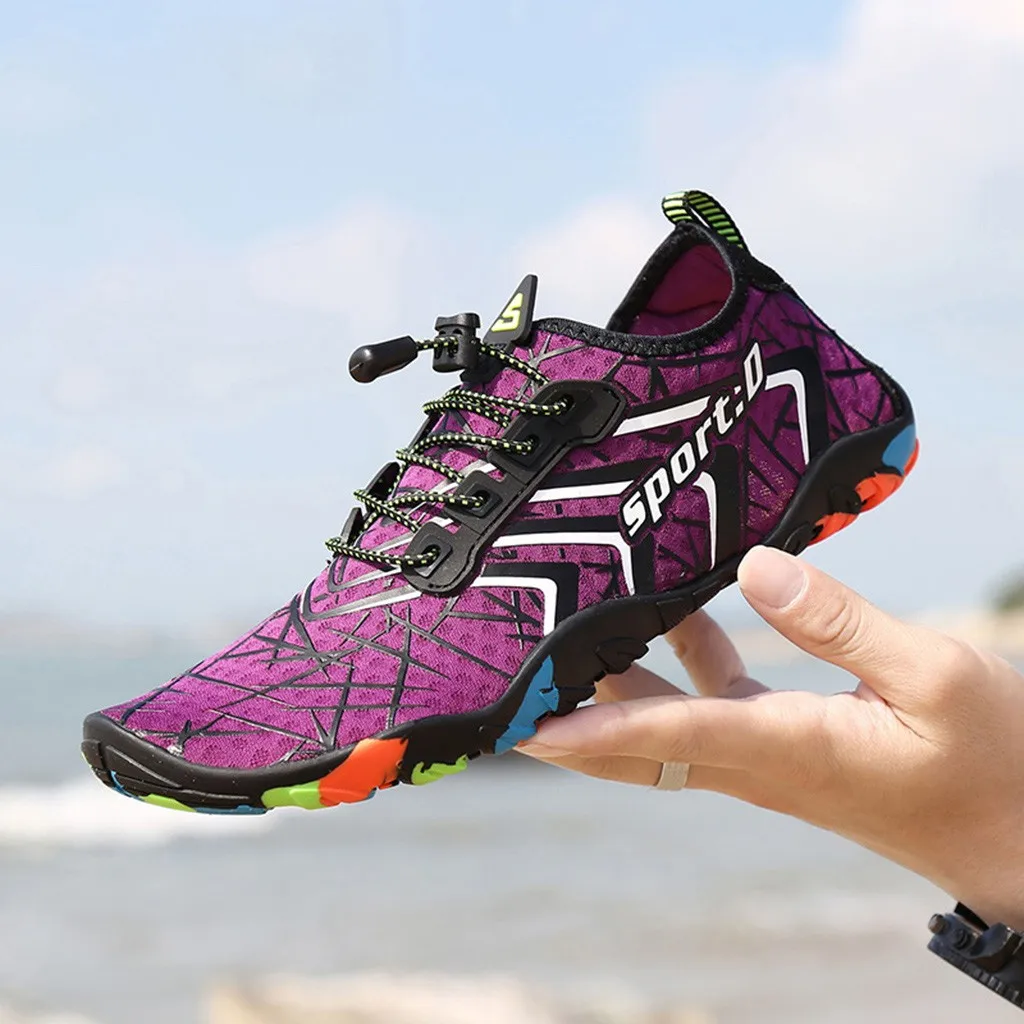 

Men Women Water Quick Dry Barefoot Sea Swimming Diving Sport Pool Beach Walking Yoga Shoes Fashion Sneakers Unisex Breathable