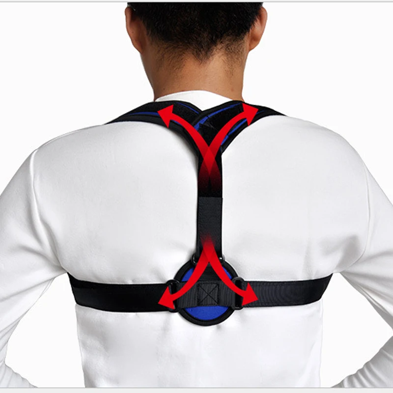 

Adjustable Upper Back Posture Corrector Clavicle Support Brace Back Slouching Corrective Posture Correction Spine Braces Support