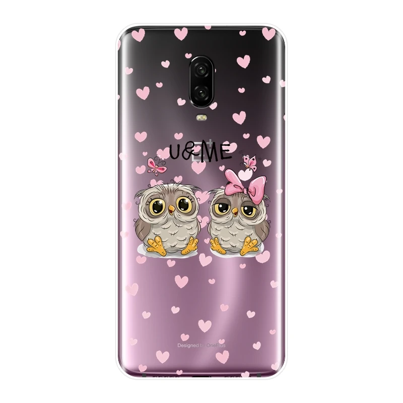 Аксессуары для One Plus 3 3T 5 5T 6 6T Сова Луна Сердце Любовь кавайная Милая забавная