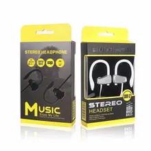 Handfree в ухо Заушник наушники 3,5 мм Jack проводной мини-стереонаушники наушники с микрофоном для bluetooth-гарнитура для смартфона