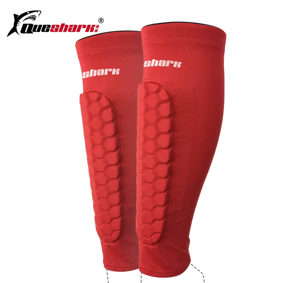 1 Pair Soccer font b Football b font Shin Guards Protective Compression Leg Calf Sleeves Cycling