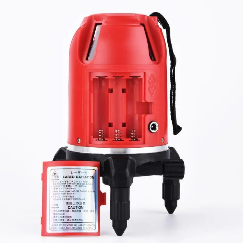 5 Line 6 Points Red Beam Laser Level Self-leveling Measuring Instrument