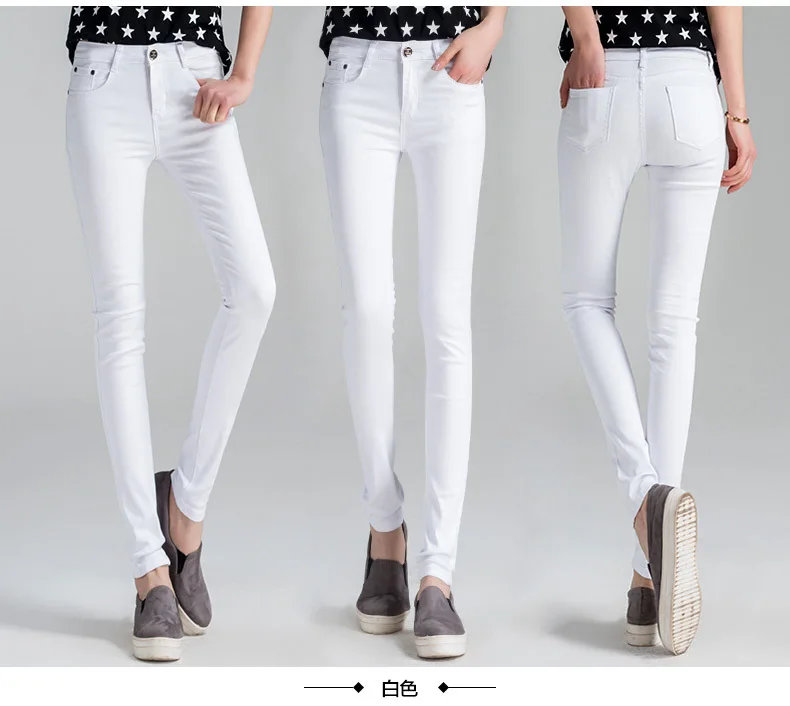 Новинка, теплые обтягивающие джинсы для женщин, плюс размер, яркие цвета, зимние джинсы, теплые женские Стрейчевые джинсы, джинсовые брюки-карандаш, плюс размер
