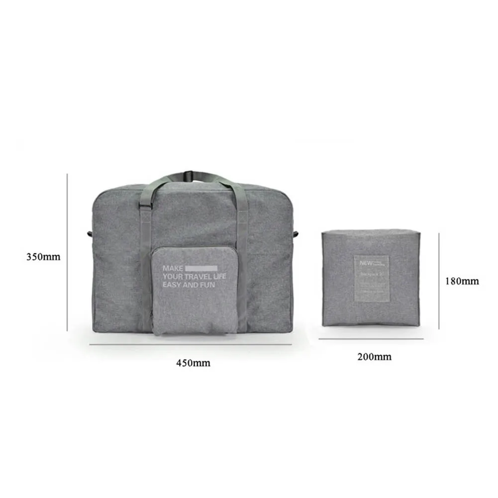 Портативный водонепроницаемый складной дорожный кофр для одежды хранения сумка органайзер
