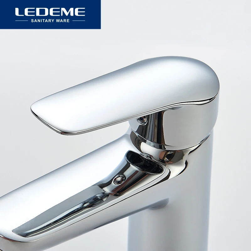 LEDEME Basin Faucet 1 set Brass boby Bathroom