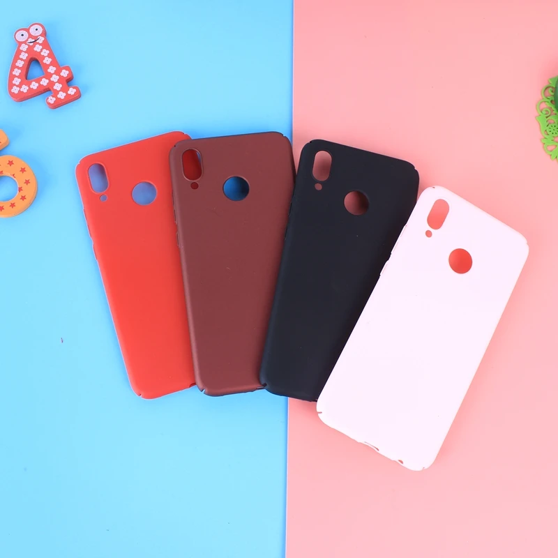 

For Huawei P20 Lite Case Luxury Matte Hard PC Plastic Protective Back Cover For Huawei Mate 10 P10 P9 Lite 2017 P Smart Capa