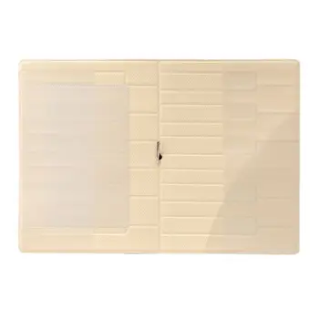 

3D Piano Keys Passport Holder Bag Card Cover Leather Travel Case Organizer