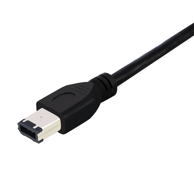 Оптовая продажа 1 8 м Длина IEEE 1394 6pin кабель папа к кабели Firewire Бесплатная
