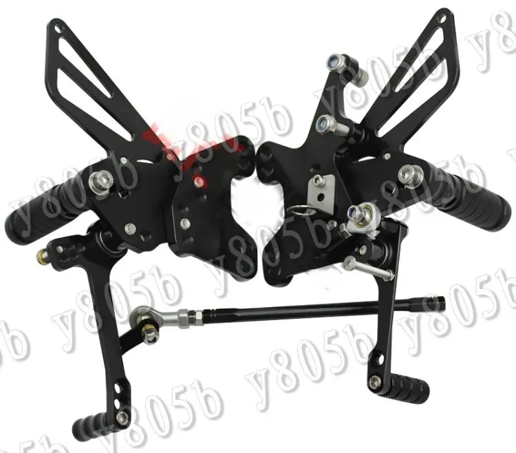 CNC заднее сиденье мотоцикла подножки подножка Set для KAWASAKI ZX-10R 2011 2012 2013 ZX 10R 11-14