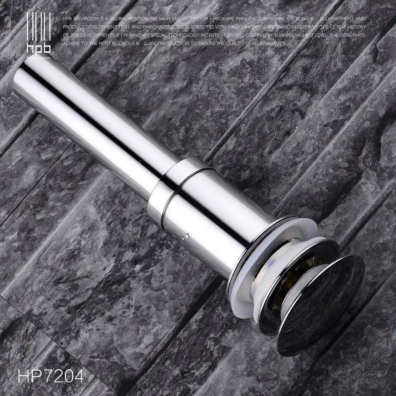 

HPB Brass Bathroom Sink Strainer Pop Up Drain with Overflow Fregadero Basin Sink Drains Filter banheiro HP7204