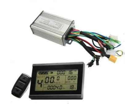 Top RisunMotor 24V/36V/48V 250/350W 20A Ebike Brushelss Controller Regenerative and Reverse Function LCD3 Bicycle Conversion Part 0