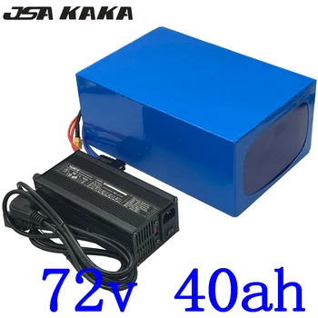 شراء72V 40AH دراجة كهربائية بطارية 72V 2000W 3000W بطارية سكوتر كهربائي 72V 20AH 25AH 30AH 35AH 40AH ليثيوم EBike بطارية حزمة