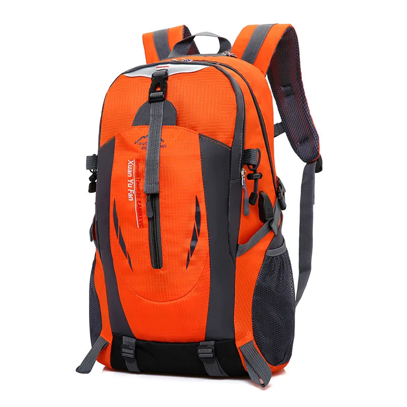 Мужской нейлоновый черный рюкзак, водонепроницаемый прочный мужской рюкзак, поясной защитный ремень, износостойкая сумка, женские дорожные рюкзаки