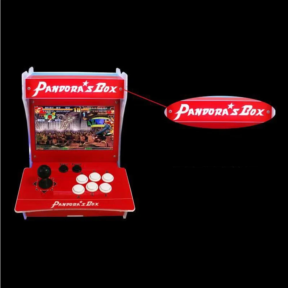 2222 in 1Plastic Pandora Box 9D Arcade Cabinet Machine