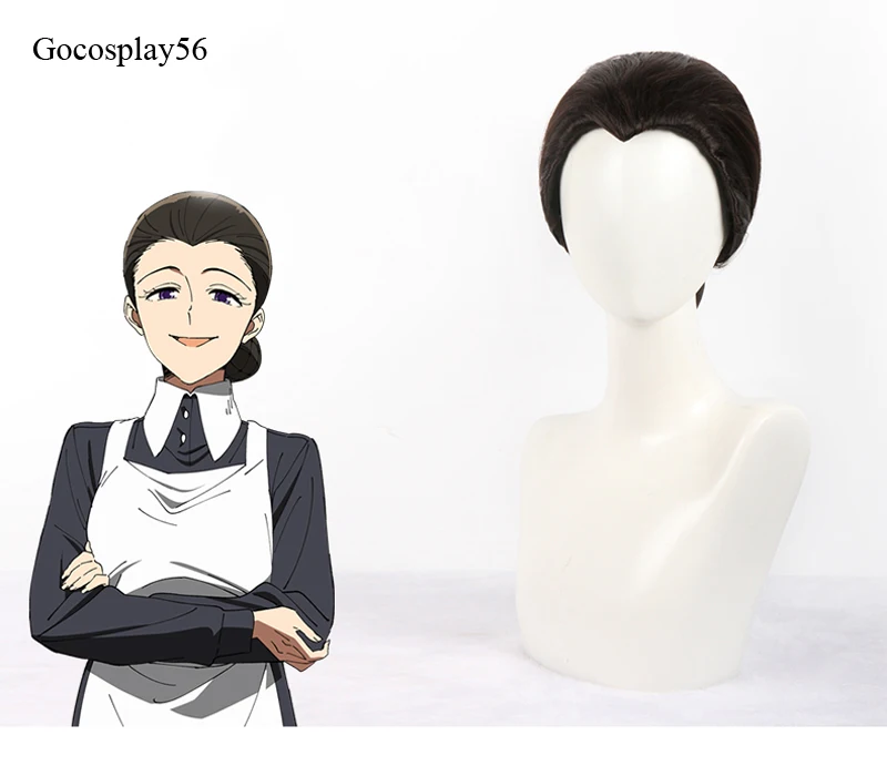 The Promised Neverland Isabella натуральный цвет косплей синтетические волосы для взрослых| |