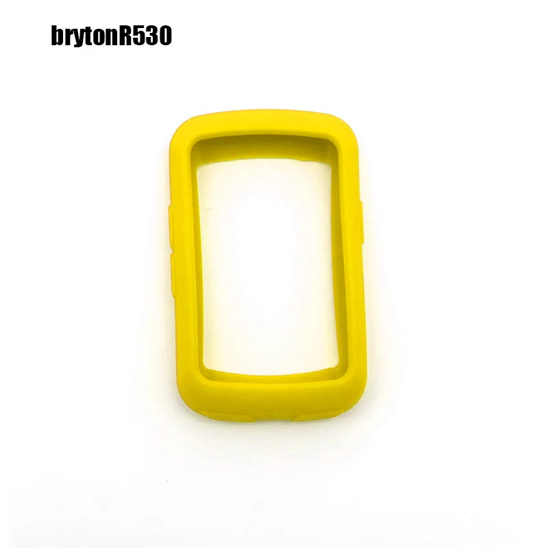 Силиконовый кожаный защитный чехол для велосипед GPS велосипедный компьютер для bryton R530/Garmin800/810/820/1000 - Цвет: bryton R530