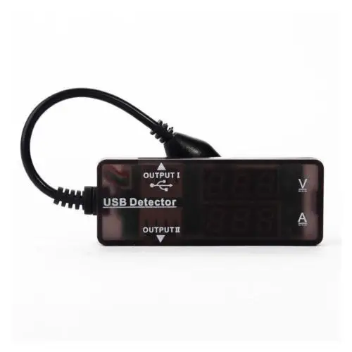USB измеритель мощности тестер напряжения Текущий монитор-двойной цветной ток-3,0 V~ 10V