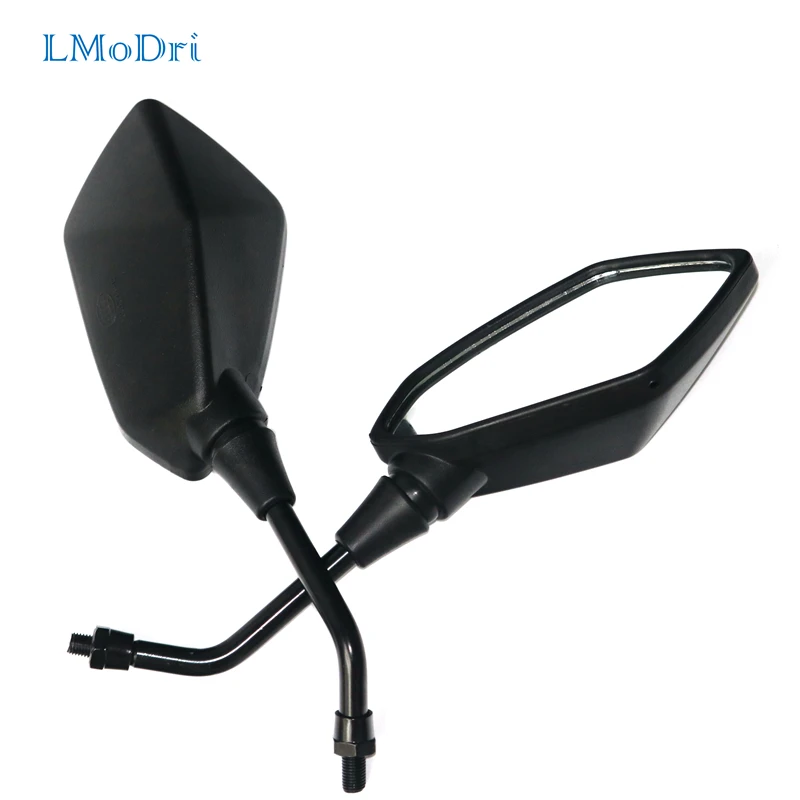 LMoDri Motorcycle Mirror Universal Motorbike Replacement Parts Rear