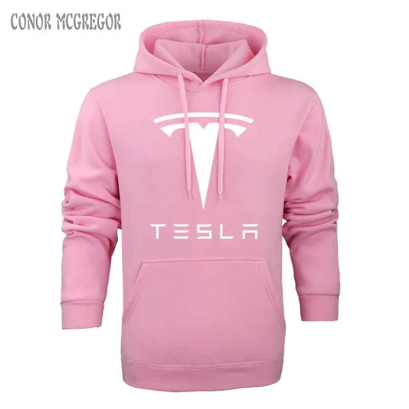 

Fashion men 's lovers pullover fans clothes leisure tesla sweatshirt jackets autumn and winter coats
