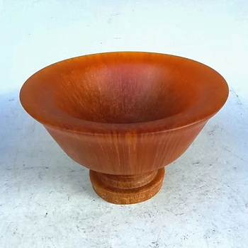 

Antique Old Chinese Qing Dynasty Rhinoceros horn cup 1,wonderful design,Hand-carved,best adornment&collection,free shipping