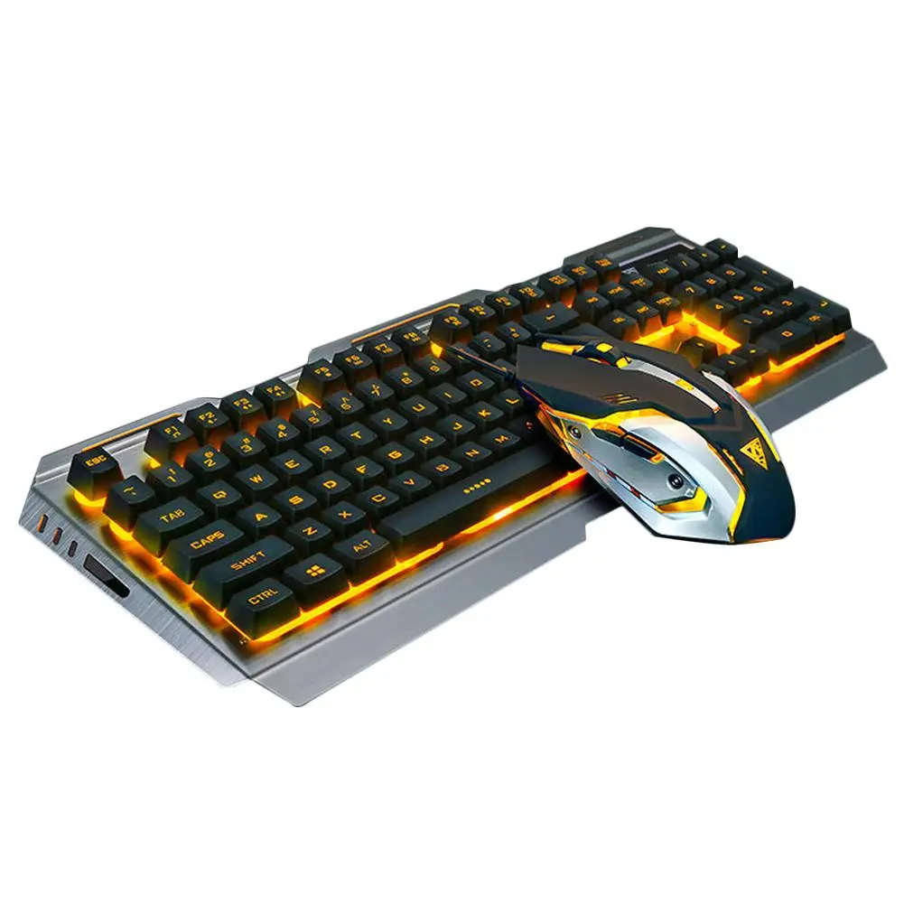 

GAMEDIAS V1 MOUSE KEYBOARD SET V1 Wired Backlit illuminated Gaming Keyboard 3200DPI Gaming Mouse Gamer Laptop Computer Mouse