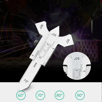 

Welding Inspection Ruler Fillet Weld Ruler Weld Gauge Vernier Weld Gauge 0-20mm