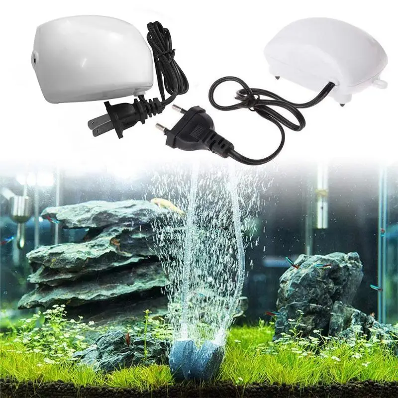 Ultra Low Noise Aquarium Fish Tank Air Pump Bubble Compressor Oxygen Pump For Fish products