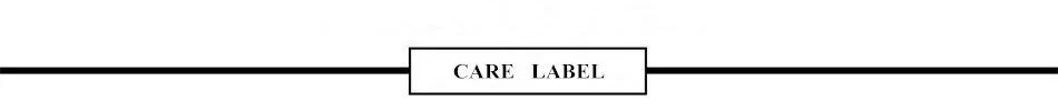 7 CARE LABEL