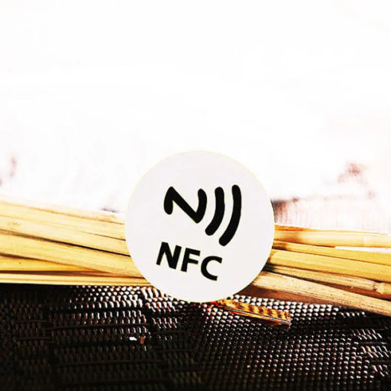 Смарт метки NFC наклейки чип клейкий 144 байт 13 56 МГц прочный для мобильного