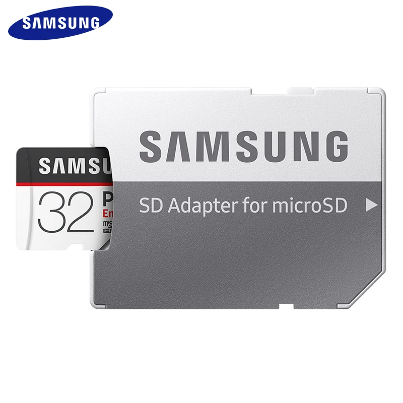 Карта памяти Micro sd SAMSUNG карта Pro на выносливость 32 ГБ 64 128 класс 10 SDHC SDXC с адаптером