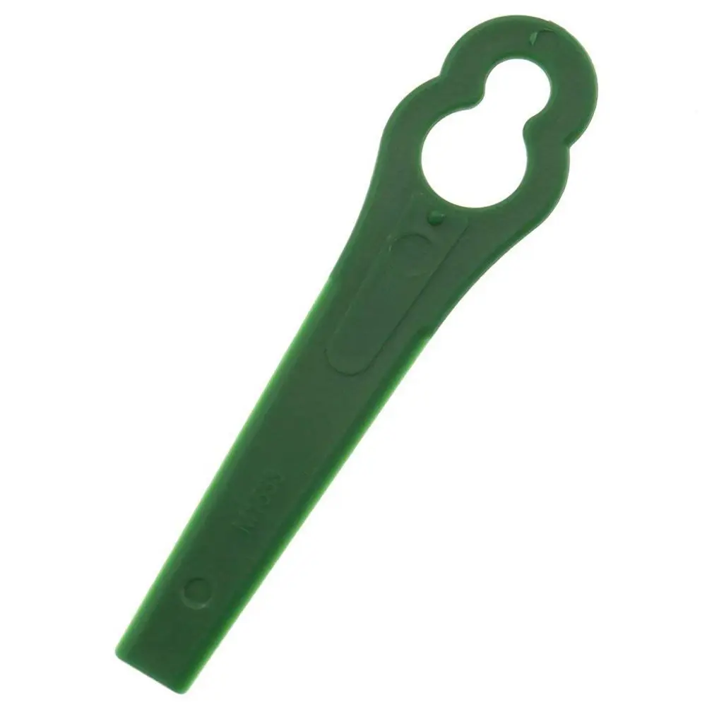 100 Plastic Lawnmower Strimmer Trimmer Blade Green For Bosch ART23 Accutrim power tool accessory