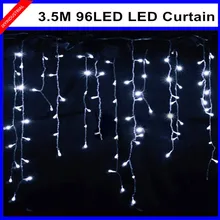 3.5 м 96led Светодиодные строки Шторы свет