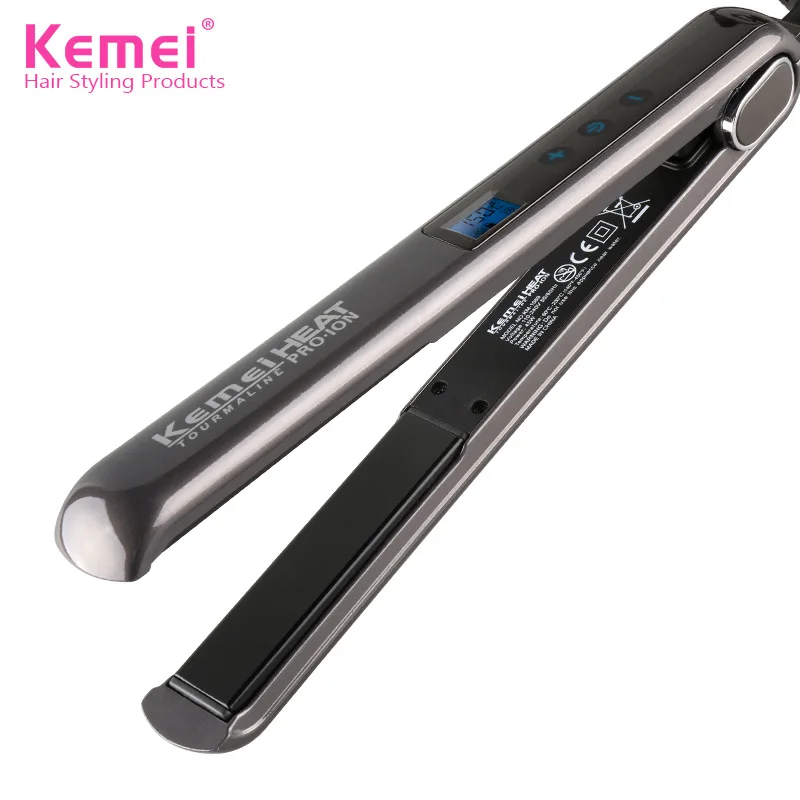 

LCD Touch Screen Straightener Ironing Board Negative Ion Does Not Damage Hair Splint Hair Tools Professional Straightner