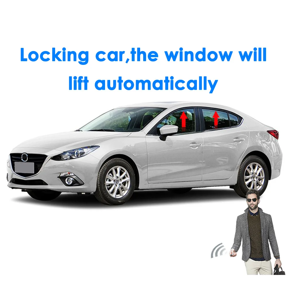 CHSKY автомобильный стеклоподъёмник и набор складных зеркал для Mazda 3 Axela оконный