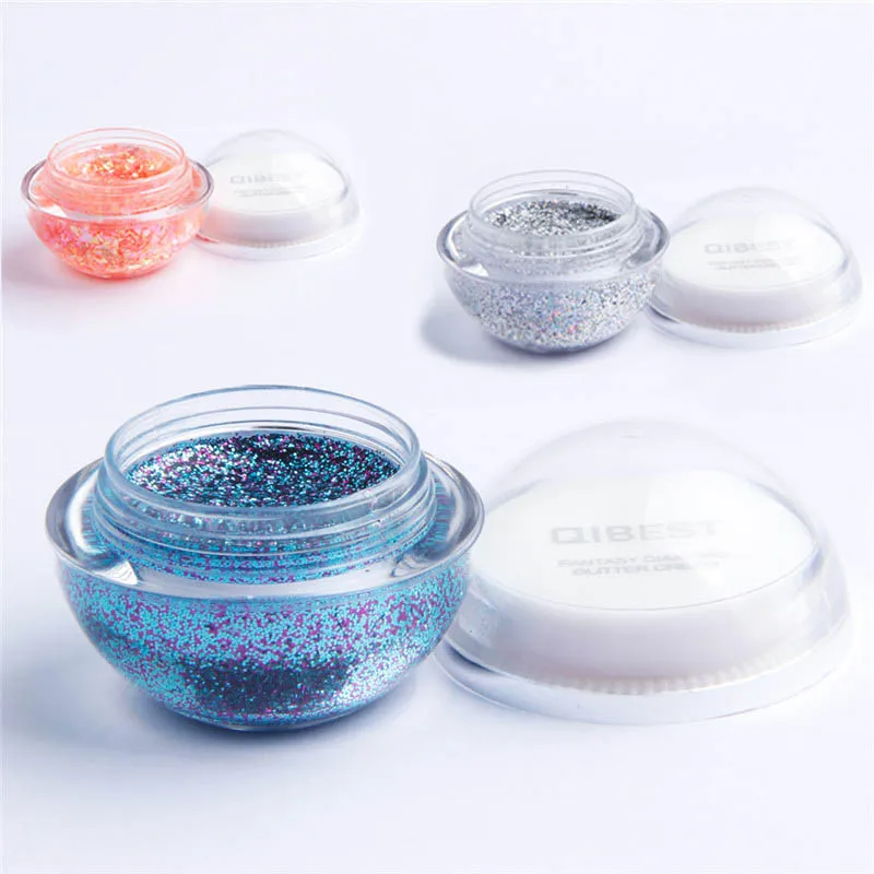 

Diamond Blades and Cream Stage Makeup Glitter Powder T-platform Catwalk Flash Cream Mermaid Shiny Cream