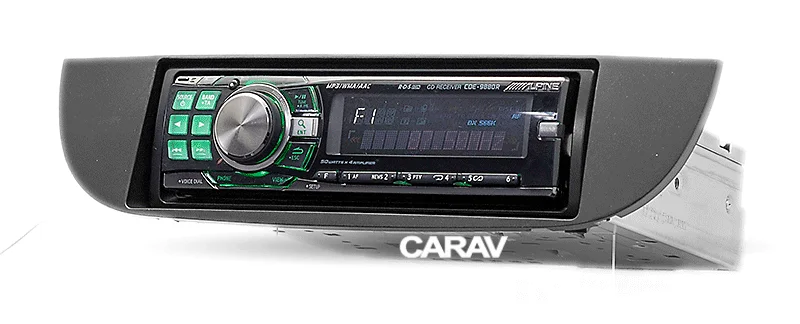 1 Din радио фасции Для FIAT(500) 2007- DVD стерео панель тире крепление CARAV 11-282