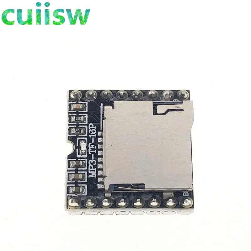 Cuiisw 1 шт. мини mp3-плеер модуль с упрощенным выходным динамиком для arduino UNO