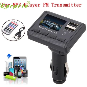 

Car-styling Car Music MP3 Player FM Transmitter Modulator Dual USB Charging SD MMC Remote or17